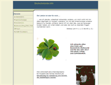 Tablet Screenshot of deutschstunde.info